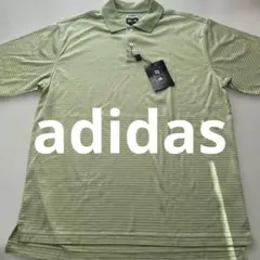 【タグ付き】adidas 　ポロシャツ　グリーン