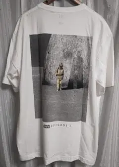 新品タグ付き！ XLサイズ！UNIQLO　スターウォーズ　STAR WARS 白