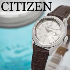 330 CITIZEN レディース　時計　手巻き　セーヌ　フルーテッドベゼル