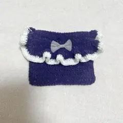 ハンドメイド 編み物 ポーチ ペンケース 小物入れ