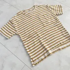 ZARA/胸ポケボーダーTシャツ