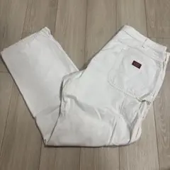 dickies 80s USA製生成　ホワイトペインターパンツ