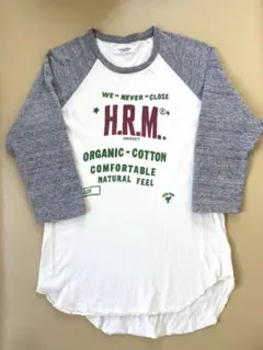 ハリウッドランチマーケット　7分袖　ラグランTシャツ