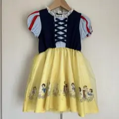 新品　Littc 白雪姫　なりきり　仮装　ワンピース　ドレス　90cm