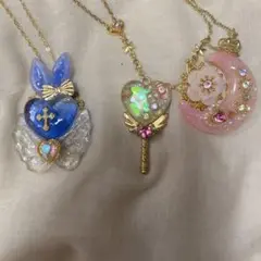 キャラメルリボンゆぅ ネックレスセット