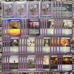 ユニアリ　SAOユナデッキ　パラレルいり　デッキパーツ付き ユニアリ】紫SAOユナ軸デッキ｜神