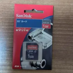 SanDisk 1GB SDカード Class 2
