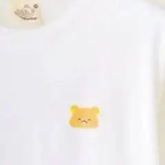 リラックマ　天笠　白tシャツ　Mサイズ　ほっぺ　【完売品】