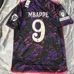 24-25半袖レアル・マドリードアウェイCL 9番MBAPPE（L）