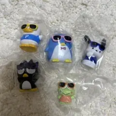 はぴだんぶい　グラサンばちばちフィギュア 5体セット