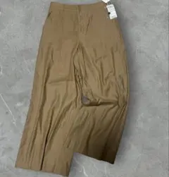 新品タグ付　23区リネンブレンド　ワイドパンツ　洗える