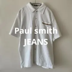 PaulSmith JEANS ポールスミス ポロシャツ 白 ホワイト