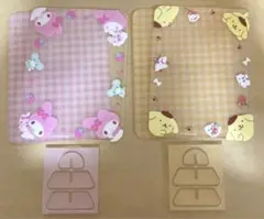 サンリオ　アクリルフォトスタンド2点セット