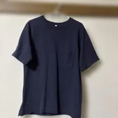 メンズ 半袖 シャツ Tシャツ Mサイズ 紺