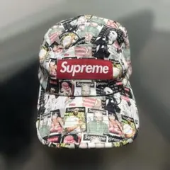 Supreme Magazine Box Logo Multi Camp Cap