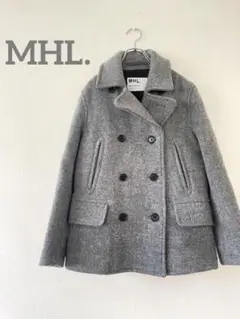 美品 マーガレットハウエル MHL. ウールピーコート