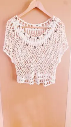 半袖サマーニット★美品‼️M 即購入禁止