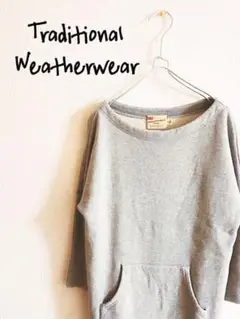 D220236 TraditionalWeatherwearスウェットワンピース