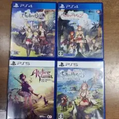 ユミアアトリエ&ライザ 1, 2, 3 4本セット