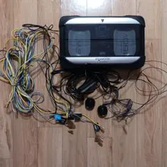 KENWOOD　KSC-SW10 　サブウーファー （リモコン・配線セット） KENWOOD KSC-SW10 ウーハー 取り付け前観察②（日産 セレナ・C25