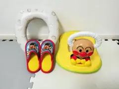 アンパンマン 補助便座 スリッパ付き
