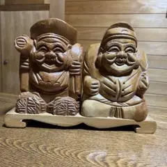 木彫りの置物