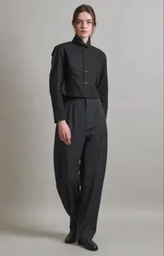 LOEFFブロード コルセットシャツ　ユナイテッドアローズ