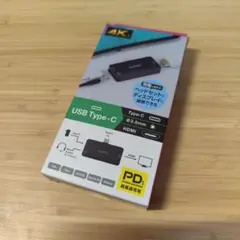 エレコム USB Type-C 映像変換アダプタ MPA-C35HDMIPDBK