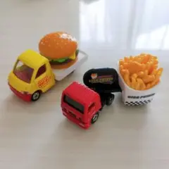 トミカ ミニカー ハンバーガー ポテト 2台セット