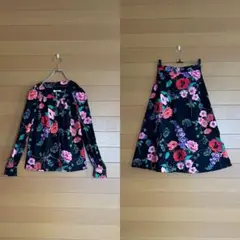 サイケデリック花柄セットアップ KENZO ケイタマルヤマ お好きな方にも