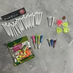 ゴルフティー ティーマーカー　セット　トマホークティー
