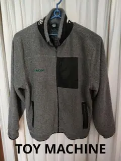 TOY MACHINE フリースジャケット ジップアップ XL