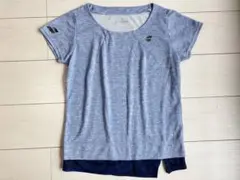 Babolatバボラ＊杢ブルーのトップスL