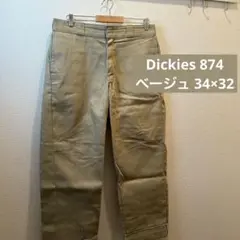 Dickies 874 ベージュ 34×32 ワークパンツ チノパン