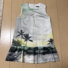 美品 2% TOKYO ノースリーブワンピース F トゥーパーセントトウキョウ