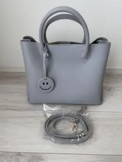 フェイクレザー　ハンドバッグ