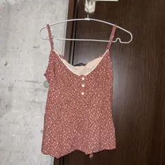 BRANDY MELVILLE フラワープリントキャミソール