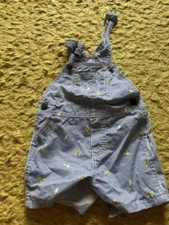 carter's ストライプオーバーオール 6m
