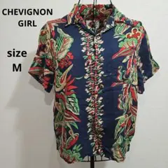 シェビニオンガール CHEVIGNON GIRL アロハシャツ 日本製
