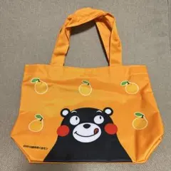 【レア】くまモン　トートバッグ　オレンジ