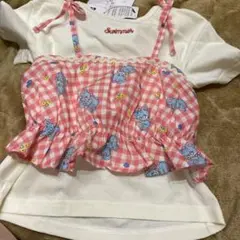 Swimmer ギンガムチェック フリルトップス 95