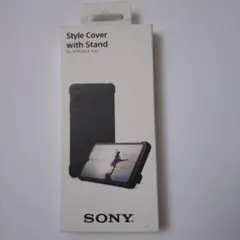 SONY Xperia AceⅡ スタイルカバー ブラック