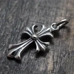 （S size）シルバー925 タイニー　クロスチャーム　 Silver925