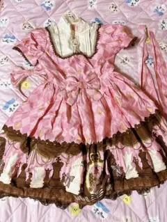 Angelic Pretty JSK チェスチョコレート ピンク
