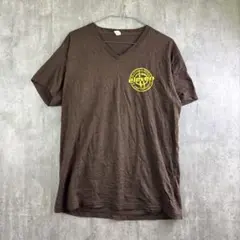 NEXT LEVEL eleven ロゴTシャツ ブラウン/オーバーサイズ