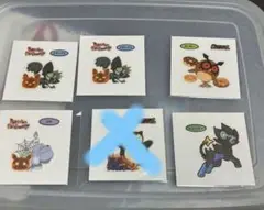 ポケモンパン　シール　レントラー　ボチ　タギングル　ホーホー