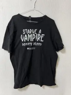 starve a vampire donate blood Tシャツ Lサイズ