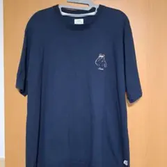coen ネイビー Tシャツ Lサイズ