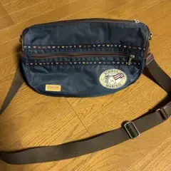 SINACOVA ネイビー ショルダーバッグ