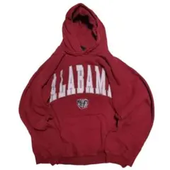 ALABAMA パーカー フーディ刺繍ガレッジロゴ ビッグ 90s、00 s